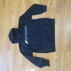 Surfboards black hoodie
